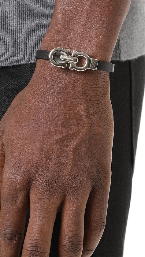 ferragamo bracelet mens